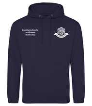 Load image into Gallery viewer, MADE TO ORDER CRN Craobhacha Oscailte na hÉireann 2024 Hoodie (with names back print)