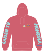 Load image into Gallery viewer, PRE-ORDER Camán to Munster July 17th 2024 Hoodie (with names back print)